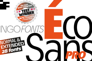 Éco Sans Pro Family: A Smart Typeface for Modern Campaigns